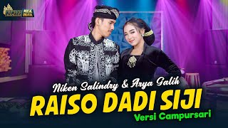 Niken Salindry feat Arya Galih  Raiso Dadi Siji  Kembar Campursari  Official Music Video [upl. by Vocaay]