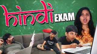 OMG Hindi Exam time Maa Family Reactions and kashtalu on Online Class tests Vlog Sushma Kiron [upl. by Alael]