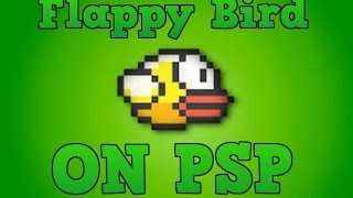 Flappy Bird PSP Gameplay [upl. by Amaerd671]