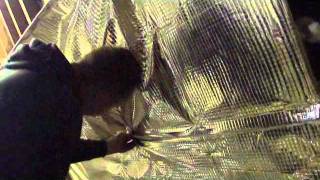 Ecoquilt Multifoil Insulation Fitting Video [upl. by Esinel]