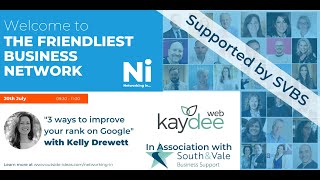 Networking in with Kelly Drewett [upl. by Joyann]