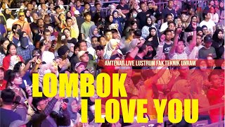 AMTENAR LIVE  LOMBOK I LOVE YOU  Live Epicentrum Mall [upl. by Berfield]