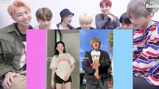 BTS REACTION Kika Kim vs Ten Yujin  March 2023 [upl. by Ellehsor]