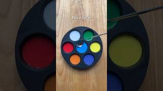 The effect of blue on other colors 🎨 art drawing asmr satisfying [upl. by Bordiuk689]