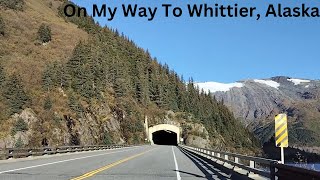 Driving From The Abandoned Town Of Portage To Whittier  Alaska [upl. by Chladek785]