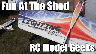 Afternoon Fun At The Shed RC Model Geeks [upl. by Danby38]