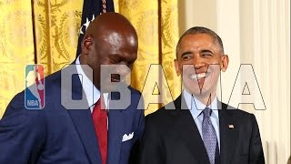 Barack Obama NBA Moments [upl. by Ribaj]