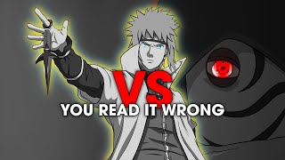 You misread Minato vs Obito [upl. by Lucey]