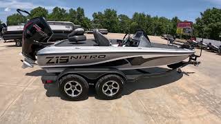 2024 Nitro Z19 Pro Pack bass boat  Stock N1666 [upl. by Jonny296]