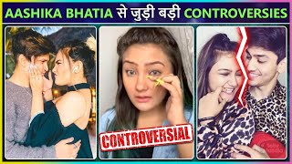 Aashika Bhatias Top Controversies  Breakup With Roshan Weight Gain Trolling amp More  TMC [upl. by Jenni]