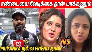 CWC Comali Manimegalai Vs Priyanka Fight 🔥🔥 Ma Ka Pa Anand About Cook With Comali Controversy [upl. by Atinnek]