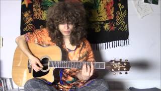 How to play quotWoodstockquot by CSNY Acoustified request [upl. by Leasi]