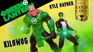 McFarlane Toys AMAZON Exclusive DC Multiverse Green Lantern Kilowog and Kyle Rayner [upl. by Eibot]