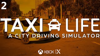 Taxi Life A City Driving Simulator PL  Xbox Series X  02 Kolejni klienci [upl. by Aztinay]