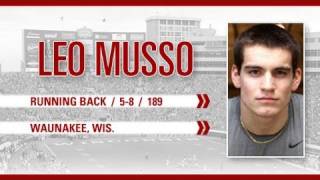 Wisconsin Signing Day 2012 Leo Musso [upl. by Liban723]