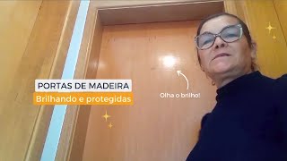 Como limpar e proteger sua PORTA DE MADEIRA dos insetos que acabam com ela Coisas Fáceis [upl. by Erdrich257]