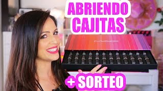 Más Maquillaje OMG Abriendo Cajitas con SORTEO INTERNACIONAL ♥ SandraCiresArt [upl. by Cinamod]