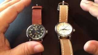 Shinola VS Detroit Watch Company Watches [upl. by Mancino]