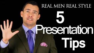 5 Tips For Delivering A Great Presentation  How To Speak In Front Of Others  Public Speaking Tips [upl. by Eikcid]