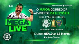 AO VIVO  PALMEIRAS X BOCA  VEM PARA O MAIOR CORREDOR ALVIVERDE DA HISTÓRIA [upl. by Rhody25]