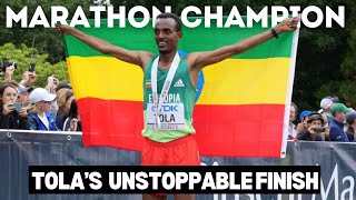 Tamirat Tola Wins Men’s Marathon at Paris Olympic  Men’s Marathon Paris [upl. by Marla]