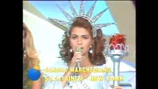 Sandra Marchegiano a Miss Italia Nel Mondo [upl. by Alyaj]