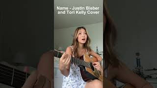 Name Justin Bieber ft Tori Kelly  Sally Kim Cover  talent cover music passion love sing [upl. by Idyh493]