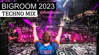 BIG ROOM TECHNO MIX  Best Electro House Festival Music 2023 [upl. by Atwood942]