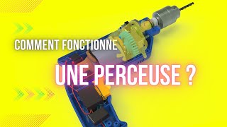 Comment fonctionne une perceuse électrique [upl. by Eiggep681]