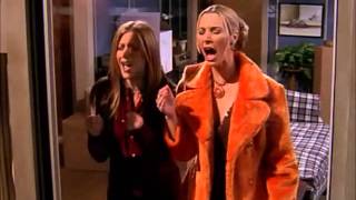 Friends S05E14  Pheobe finds out about Chandler and Monica [upl. by Keyes922]