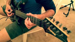 Mone Pore vibe Guitar Solo Playthrough  Shuddho Fuad Sadi [upl. by Trainer]