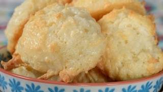 Coconut Macaroons Classic Version  Joyofbakingcom [upl. by Aikat]