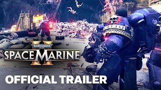 Warhammer 40000 Space Marine 2 Official Gameplay Trailer 2 [upl. by Switzer]