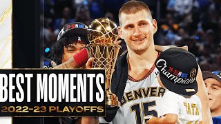 Nikola Jokics BEST Moments of the 2023 NBA Playoffs [upl. by Ettena562]