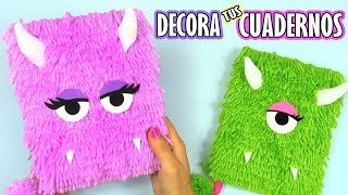 DECORA TUS CUADERNOS CON LANA [upl. by Judy]