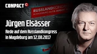 Jürgen Elsässer auf der AfDRusslandkonferenz in Magdeburg [upl. by Windsor]