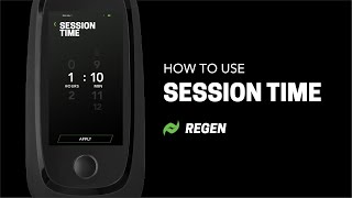 How to Use Session Time — Rapid Reboot REGEN Control Unit [upl. by Eaver]