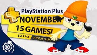 PlayStation Plus Extra  November 2023 PS [upl. by Lyrred830]