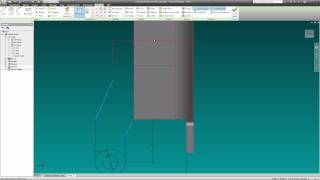 Inventor 2011  Sheet Metal  Actuator Bracket Part 1 [upl. by Nhar]