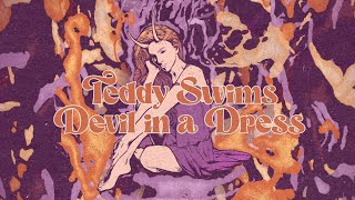 Teddy Swims  Devil in a Dress Lyric Video [upl. by Mcgean]