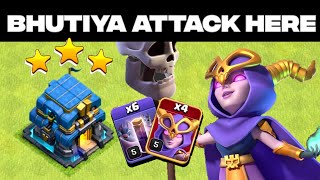 Th12 Super Witch 🧙‍♀️ Army Attack Strategy 😎BHUTIYA ATTACK in Clash of clans [upl. by Kee]