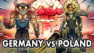 GERMANY VS POLAND DUS DAY 1 SERIES 2 [upl. by Michon]