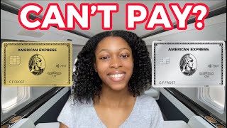 Do THIS If You Cant Pay Your Amex Platinum Card In Full [upl. by Enihpad]