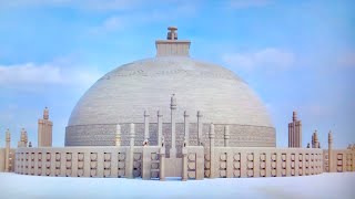 Amravati Stupa  The Great Shrine at Amaravati Animation  British Museum [upl. by Tammie]