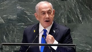 Israel will win this battle Benjamin Netanyahu addresses UN General Assembly [upl. by Naed]