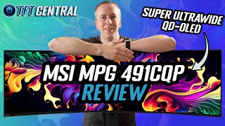 The biggest OLED Monitor  MSI MPG 491CQP review [upl. by Tterrab523]