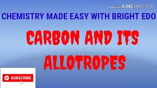 2023 JAMB Tutorial on Carbon and Its Allotropes [upl. by Eirruc]