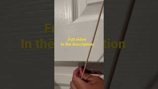 Fix sagging door diy [upl. by Adin]