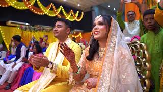 Abrar amp Afshin Holud Dance Video  Bangladeshi Wedding [upl. by Aicilana]