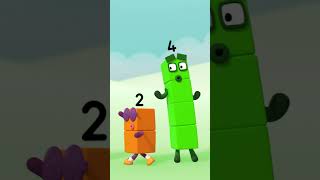 1 2 3 4 5 🧮  Exciting Counting Fun  Counting for Kids  Numberblocks shorts [upl. by Wernsman]